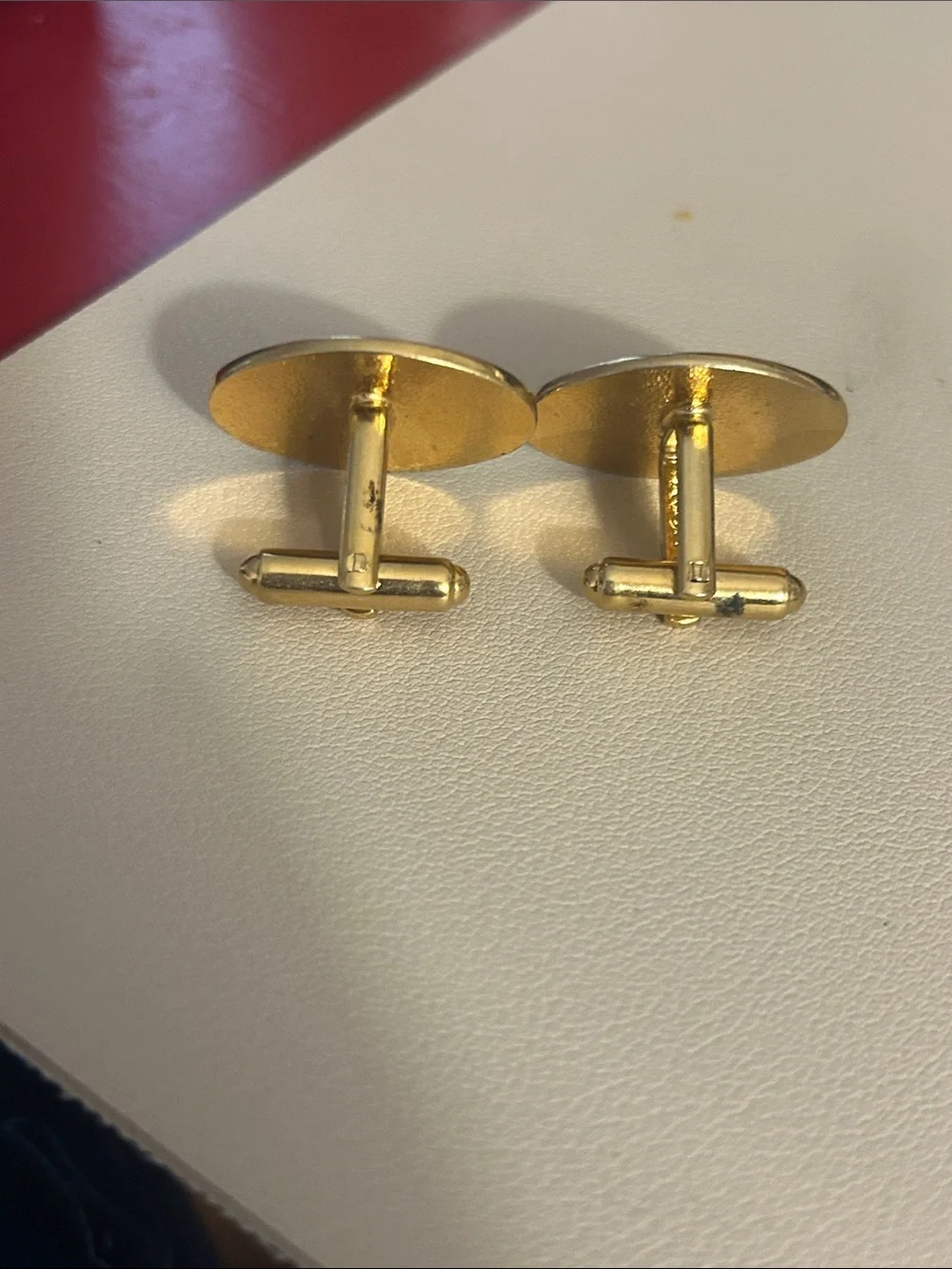 Vintage 1970’s Avon Enameled Antique Automobiles Cuff Links
